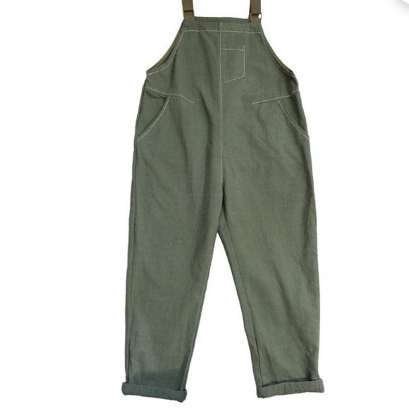 Linen Overalls - Picture 4 of 7